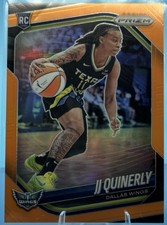 2025 Panini Prizm WNBA #95 JJ Quinerly Orange Prizms #/99