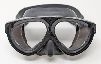 Gull Mantis SIlicone Scuba Snorkel Black Dive Mask