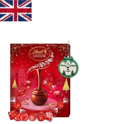 Eleganter Weihnachts Countdown: Lindt Milchschokolade Adventskalender 2025 - 235g