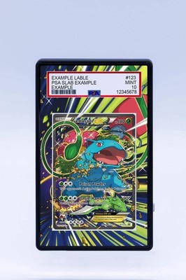 Venusaur EX XY123 Red & Blue Pokemon Extended Artwork For PSA CGC