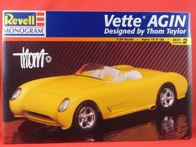 Vette Agin Chevrolet Corvette 1953 - Maquette Revell-Monogram 1-24ème (85-2536) - Photo 1/4