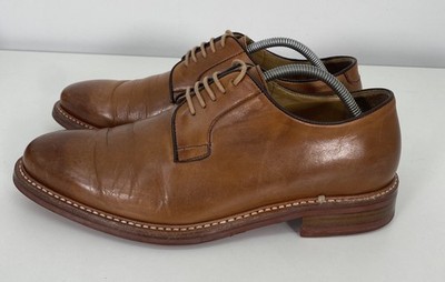 Berwick 1707 Schuhe Größe 43 UK 9 Herren sehr guter Zustand hellbraun Leder