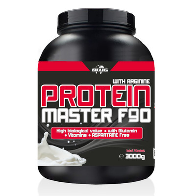 (16,30 EUR/kg) BWG/ MUSCLE LINE / Protein Master F90+ Arginin / 3000g Dose