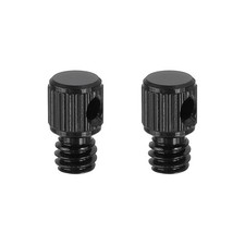 Camera Neck Strap Screw Holder 1/4", 2Pcs Aluminum Alloy Camera Screw, Black