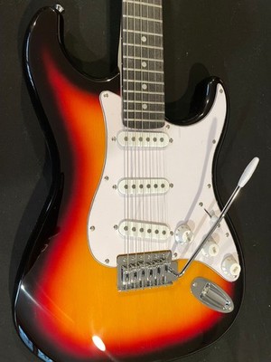 Harley Benton ST-20 SB Sunburst Strat w/ Chrome Hardware