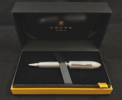 Cross Peerless 125 New York Platinum Ballpoint Pen #AT0702-6 | eBay
