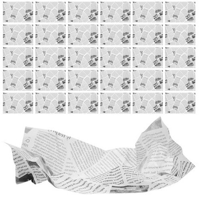 120 Sheets Lebensmittelverpackung Bedrucktes Backpapier Ölabsorbierpapier