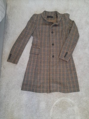 Zara Woman Damen Mantel Größe S Wolle 25%