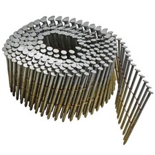 Bostitch 1-3/4 In. L X 11 Ga. Angled Coil Galvanized Siding Nails 15 Deg 4200 Pk