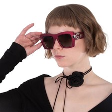 Gucci Grey Multilayer Square Ladies Sunglasses GG1688S 003 54 GG1688S 003 54