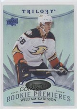 2014 Trilogy Level 1 Rookie Premieres Radiant Blue 403/499 William Karlsson x6g