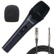 Professional Karaoke Microphone Wired, Metal Handheld Mic with 16.4ft Cable a...