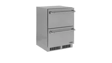 BRAND NEW Lynx LN24DWR 24" Stainless Steel Double Drawer Outdoor Refrigerator
