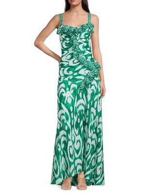 chinese dress ladies Dolcezza Sweetheart Neckline Maxi Dress in Ivory main image 0