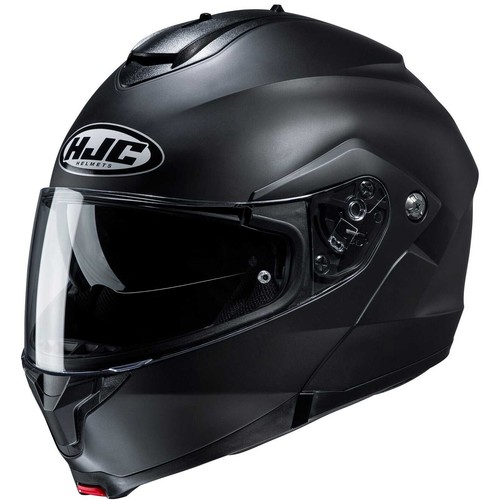 CASCO MODULARE C91N SEMI FLAT BLACK | HJC HELMETS - Foto 2 di 2