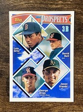 ⚾ 1994 Topps #389 Prospects Giambi Bell Ortiz Arias Baseball Card ⚾