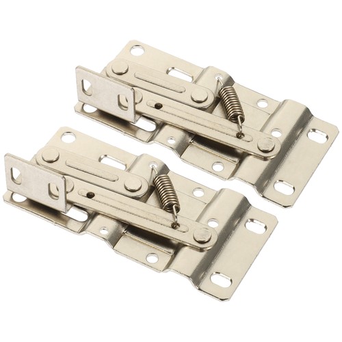 2 Pcs Spring Hinge Corner Hinges Sink-front Tip-out Tray Heavy Duty Butler - Picture 9 of 12