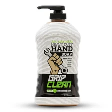 Heavy Duty Hand Cleaner for Mechanics – Natural Pumice & Clay-Infused Technol...
