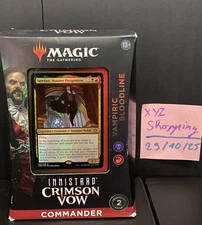 Magic The Gathering Innistrad Crimson Vow Commander Deck – Vampiric Bloodline