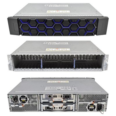 EMC Unity TAE 2U 25-Bay 2.5'' SAS 12G Storage Array 047-000-789 2x Controllers