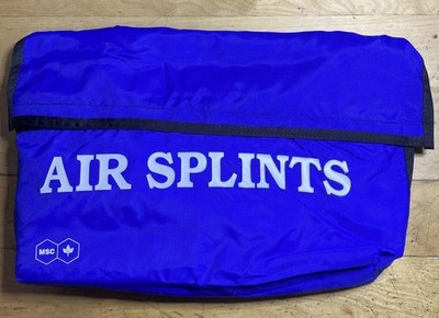 MSC Emergency Fracture Air Splint Kit - One Of Each Type 6 Total Air Splints New
