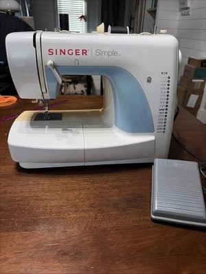 SINGER Simple 3116  Frankensinger Electric Sewing Machine Tested/Working READ