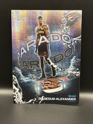 2025 Topps Chrome Shai Gilgeous-Alexander Base (RAW)