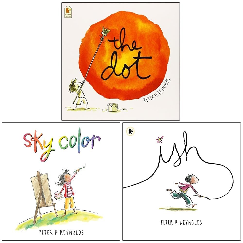 B&Q -  Peter H. Reynolds Creatrilogy Collection 3 Books Set (The DotSky Colour And Ish) - Image 2