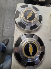 1973-1991 Chevrolet C20 C30 Truck Suburban 12 Dog Dish Hubcap Set Of 2 1973-1991 Chevrolet C20 C30 Truck Suburban 12 Dog Dish Hubcap Set Of 2