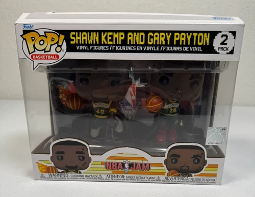 Funko POP! Basketball: NBA Shawn Kemp and Gary Payton Vinyl Figure (Read Below)