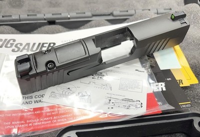 Sig Sauer P365 9mm Slide 3.1  SIG-LOC Optics Ready OEM Night Sights