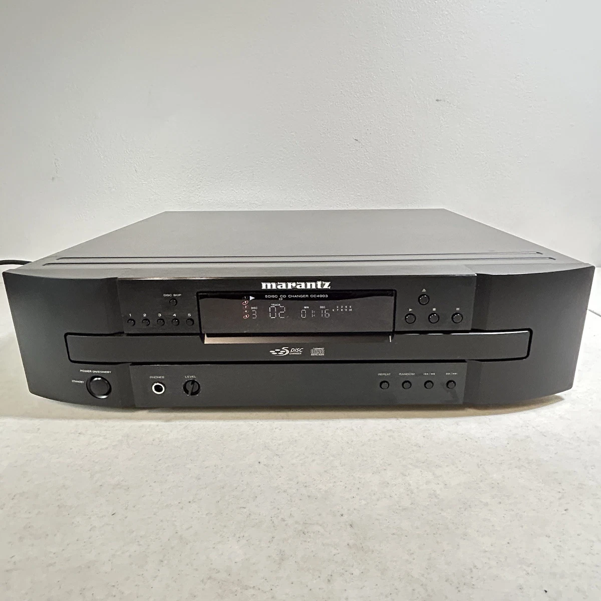 Marantz Home Audio CD Players & Recorders 5-9 CD Changer Capacity