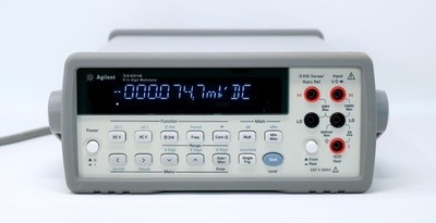 HP / Agilent 34401A Digital Multimeter, 6½ Digit Tested & Spot-on. Very clean
