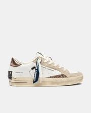 Crime London scarpe donna sk8 deluxe caramel brulee n°  36 37