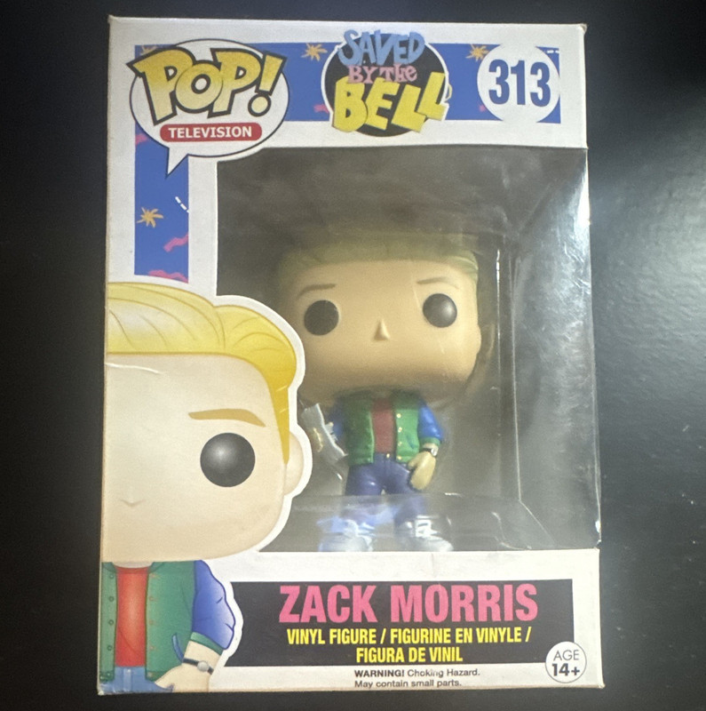 Funko Pop! Television Saved by the Bell Zack Morris Pop! Vinyl Figure #313