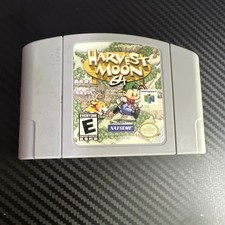 Harvest Moon Nintendo 64 Authentic, Tested and Working