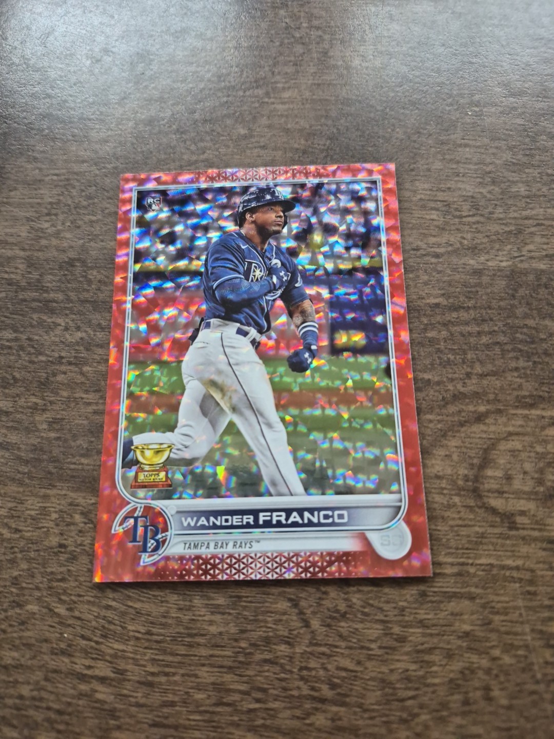 2022 Topps Wander Franco Red Foil RC #215 3/199 C006793