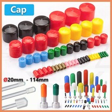 END CAP ROD BAR SCREWS BOLTS TUBES CABLE PVC RUBBER PLASTIC THREAD COVER CAPS