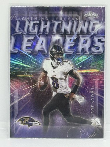 2025 Topps Chrome Lamar Jackson Base (RAW)