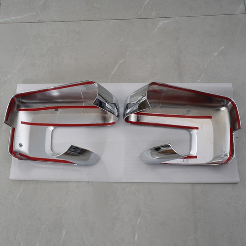 Left+Right Side Mirror Cover Overlays Cap Trim For 2021-2024 Ford F150 F-150 * - Picture 4 of 12