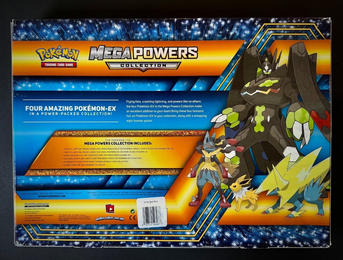 Pokemon TCG Mega Powers Collection Box SEALED (8 XY PACKS) 4