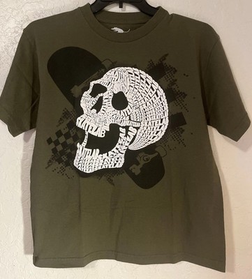 Skate Lab Vintage Graphic T Shirt XXL (18) Youth 2000s Classic Skatelab Skull