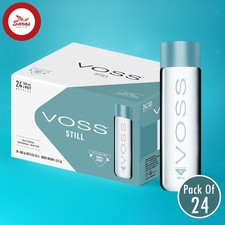 Voss Still Natural Artesian Water – 500ml Bottles (Pack of 24)