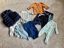 Lot Of 9 Baby Gap Boys Newborn Infant 0-3 Months Clothes One-Piece Pants Vest