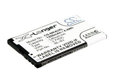 BATTERIE 1200mAh Type BL-4U MP-S-V For Nokia 300, 301, 500, Nokia 6212 Classic