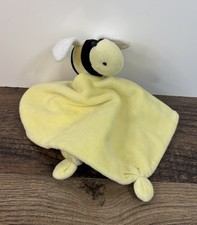 Burt's Bees Honey Bee 11  Lovey Security Blanket Plush 100 Organic Cotton