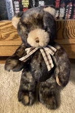 Vintage Mary Meyer Grandma's Bear With Brown Ribbon #1486 1997 Rare!