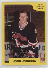 1989-90 7th Inning Sketch OHL John Johnson #144 10ou