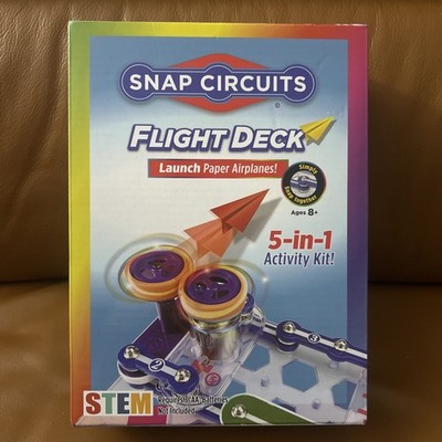 Brand New Snap Circuits FLIGHT DECK STEM Science Kit   5 Projects-Award Winning