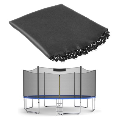 Costway Replacement Trampoline Mat Fit 10ft Frame w/54 V-Hooks Using 5.5'' Spring